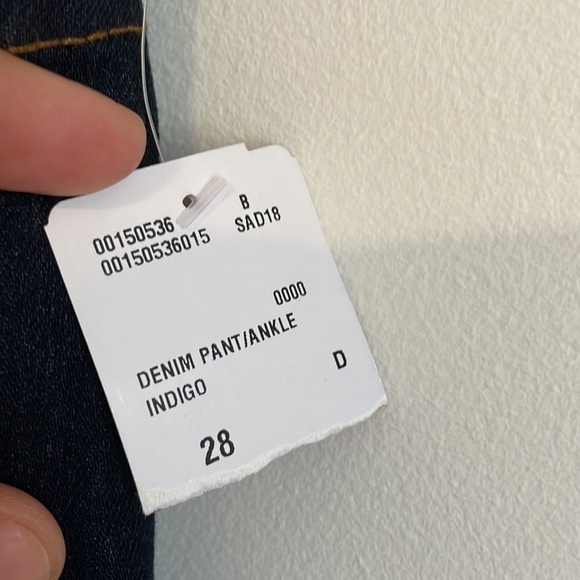 NWT Skinny Denim Jeans 28x28 Indigo Ankle Stretch Forever21 Classic Casual - Picture 6 of 13